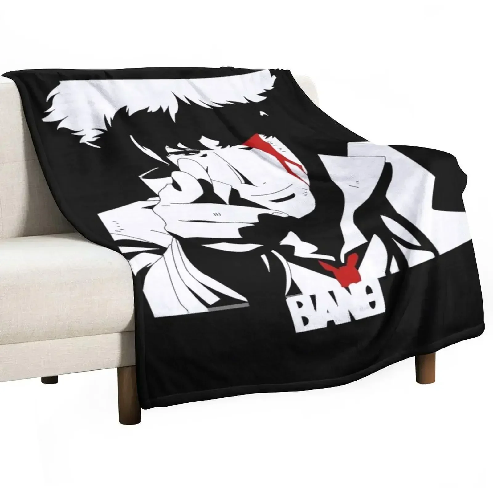 3D Printing Custom - cowboy bebob Throw Blanket blankets and
