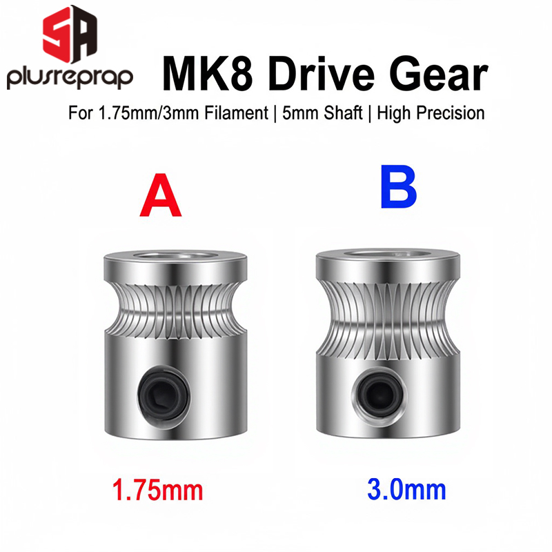 1PC MK8 Drive Gear for 1.75mm  - огляд і ціна 3D Printing Industry