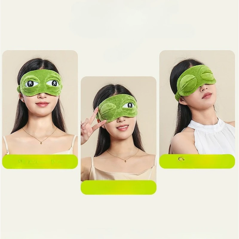 3D Sad Frog Sleep Mask Natural - огляд і ціна 3D Printing Mask