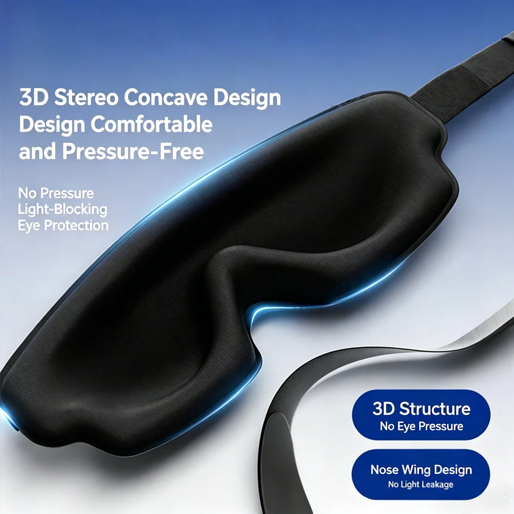 3D Sleep Mask Contoured Cup Bl - огляд і ціна 3D Printing Mask
