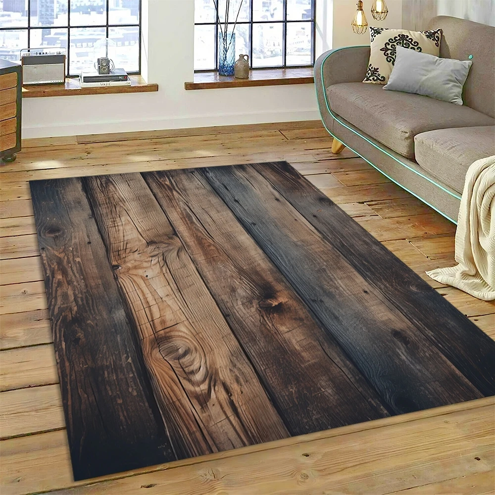 Color 3D Wood Grain Lines Rug  - огляд і ціна 3D Printing Online Service