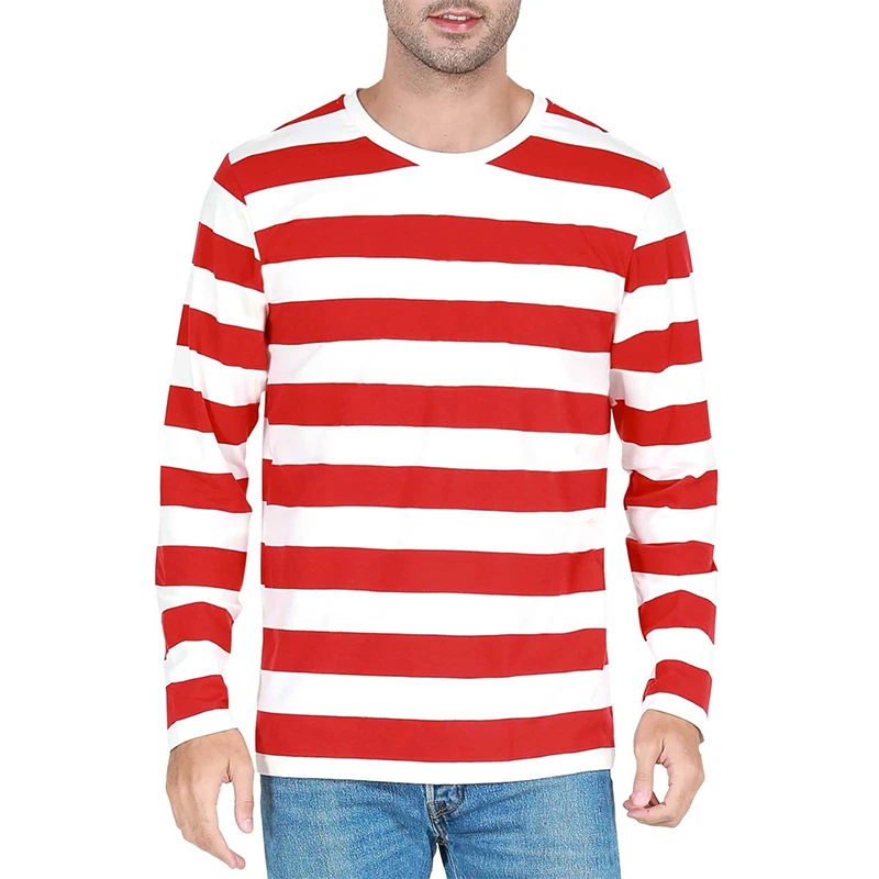 Contrast Stripe 3D Print Men L - огляд і ціна 3D Printing Custom