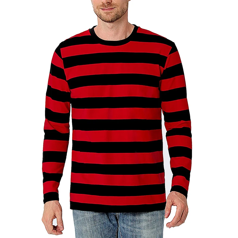 Contrast Stripe 3D Print Men L - огляд і ціна 3D Printing Custom