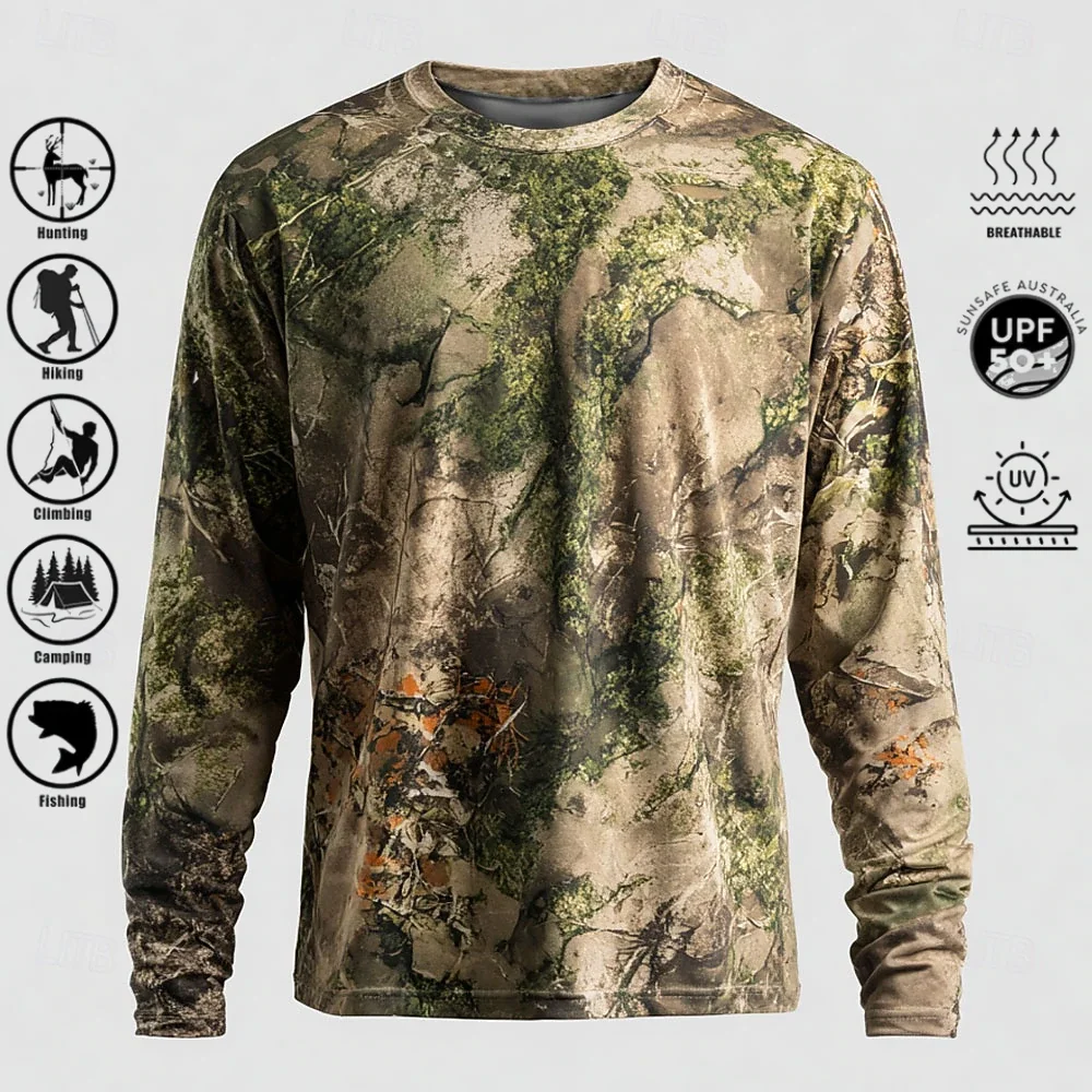 Men Long Sleeve T-shirt Polyes - огляд і ціна 3D Printing Custom