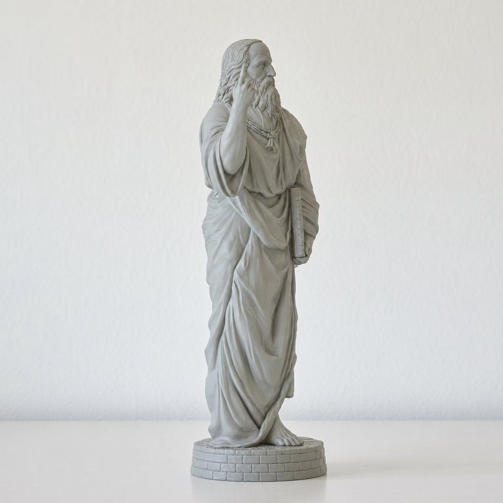 Statue of Plato The Guide Anci - огляд і ціна 3D Printing Guide