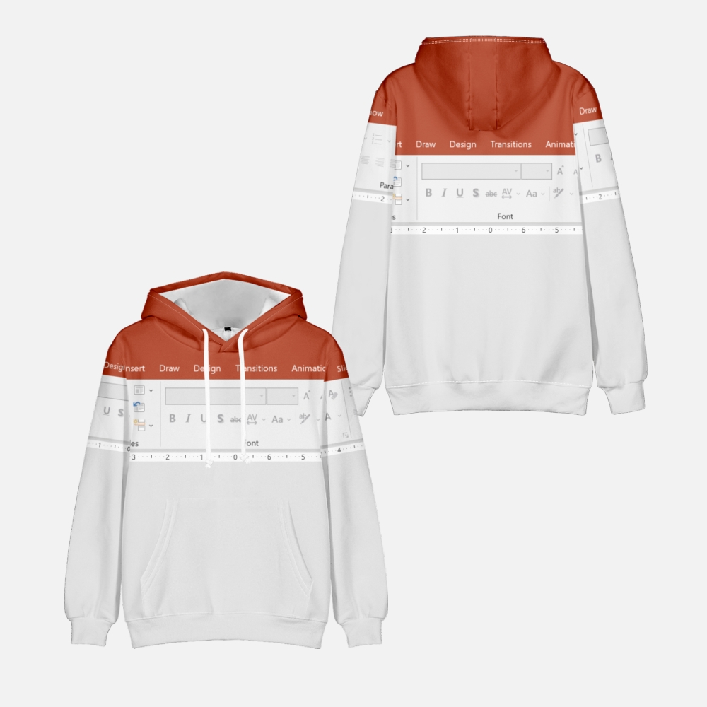 Casual Excel Hoodie For Men An - огляд і ціна 3D Printing Online Service