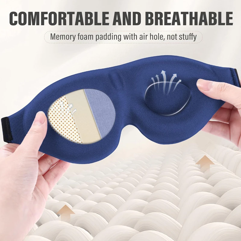 3D Night Sleep Eye Mask Breath - огляд і ціна 3D Printing Mask