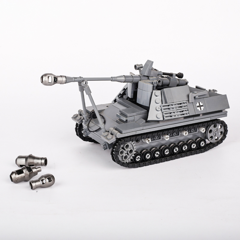 MOC Tank Muzzle Brake 3D Print - огляд і ціна 3D Printing Lego Bricks