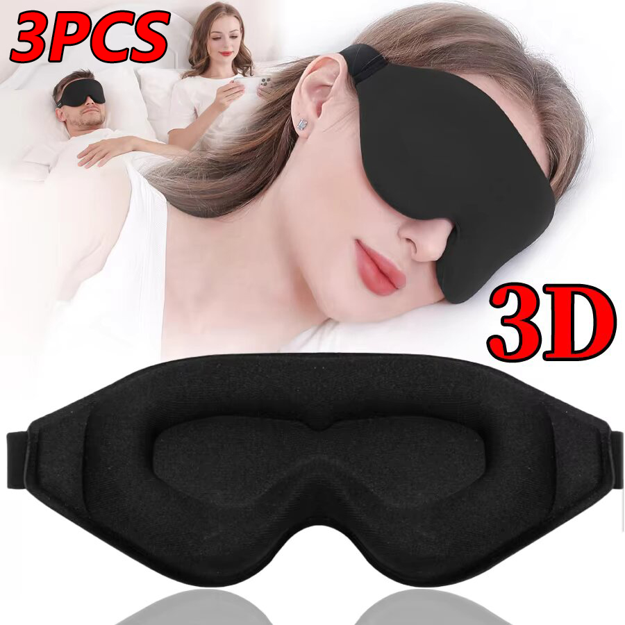 3PCS 3D Memory Foam Sleep Eye  - огляд і ціна 3D Printing Mask