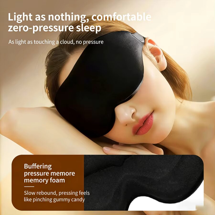 3PCS 3D Memory Foam Sleep Eye  - огляд і ціна 3D Printing Mask