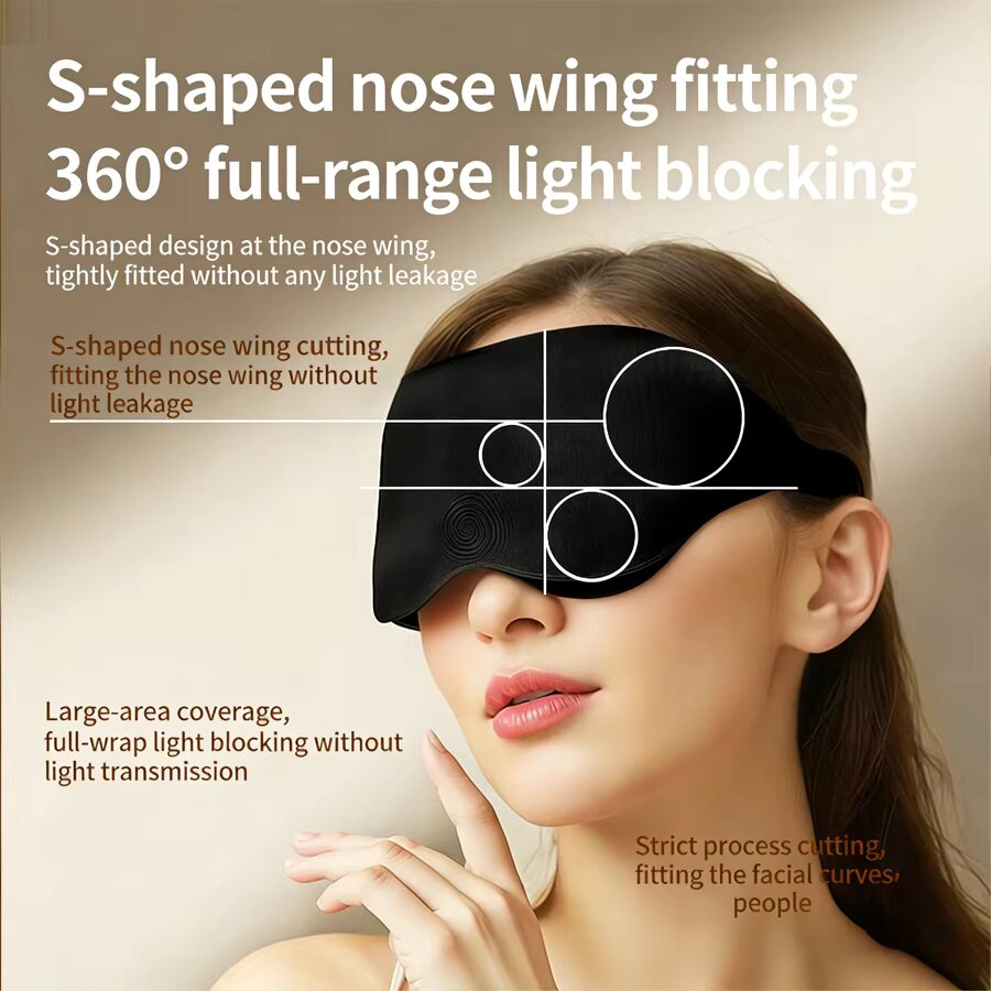 3PCS 3D Memory Foam Sleep Eye  - огляд і ціна 3D Printing Mask