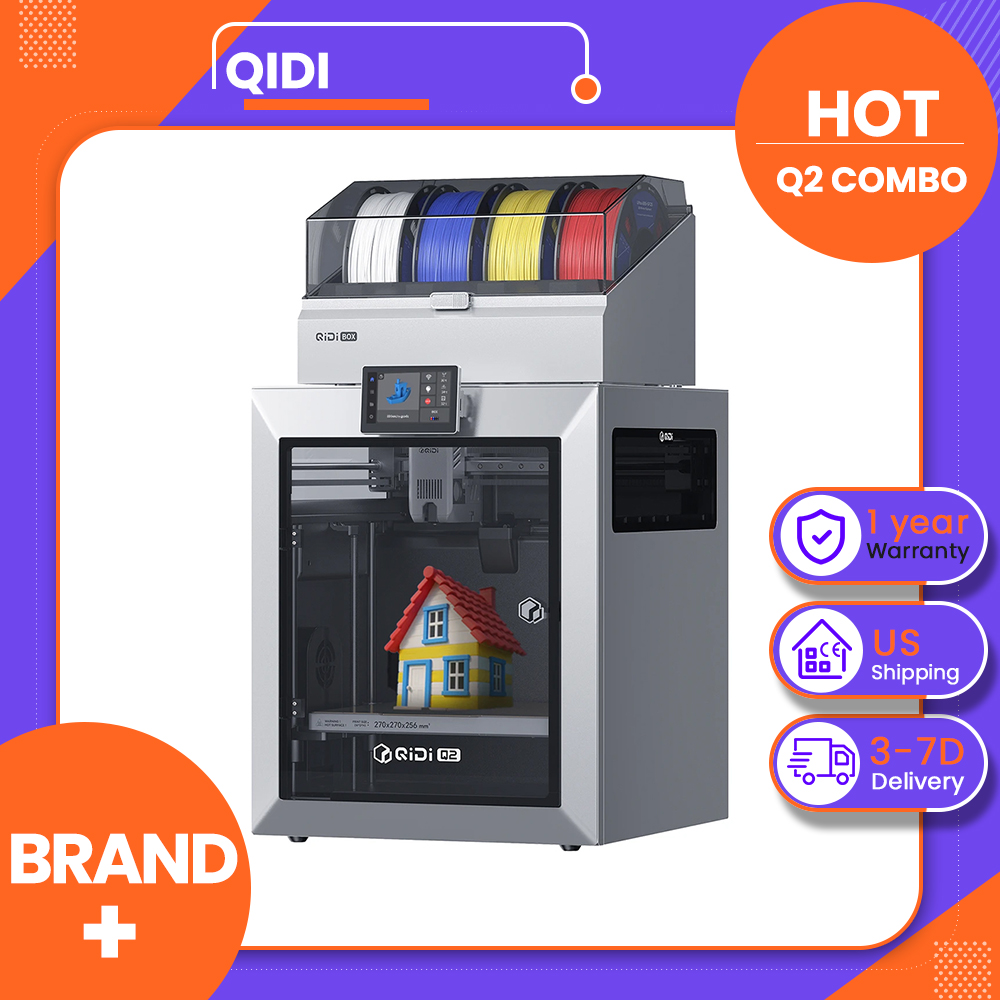 QIDI Q2 Combo 3D Printer, 600m - огляд і ціна 3D Printing Online Service