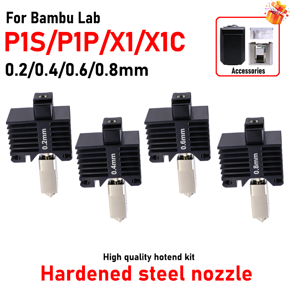 Hotend For Bambu Lab P1P X1C P - огляд і ціна 3D Printing Bambu Lab