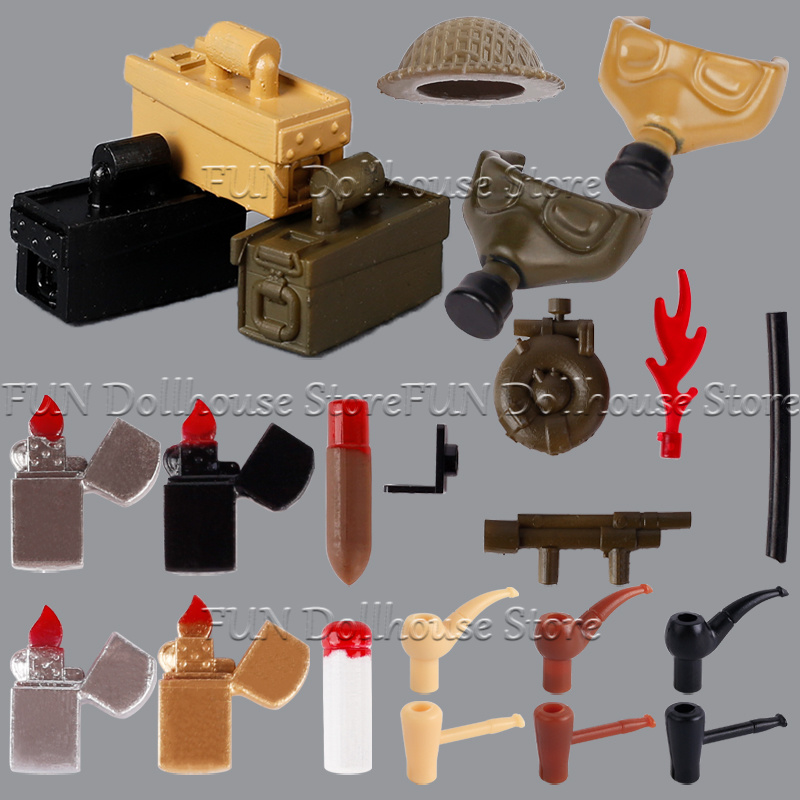 WW2 British Military Soldiers  - огляд і ціна 3D Printing Lego Bricks