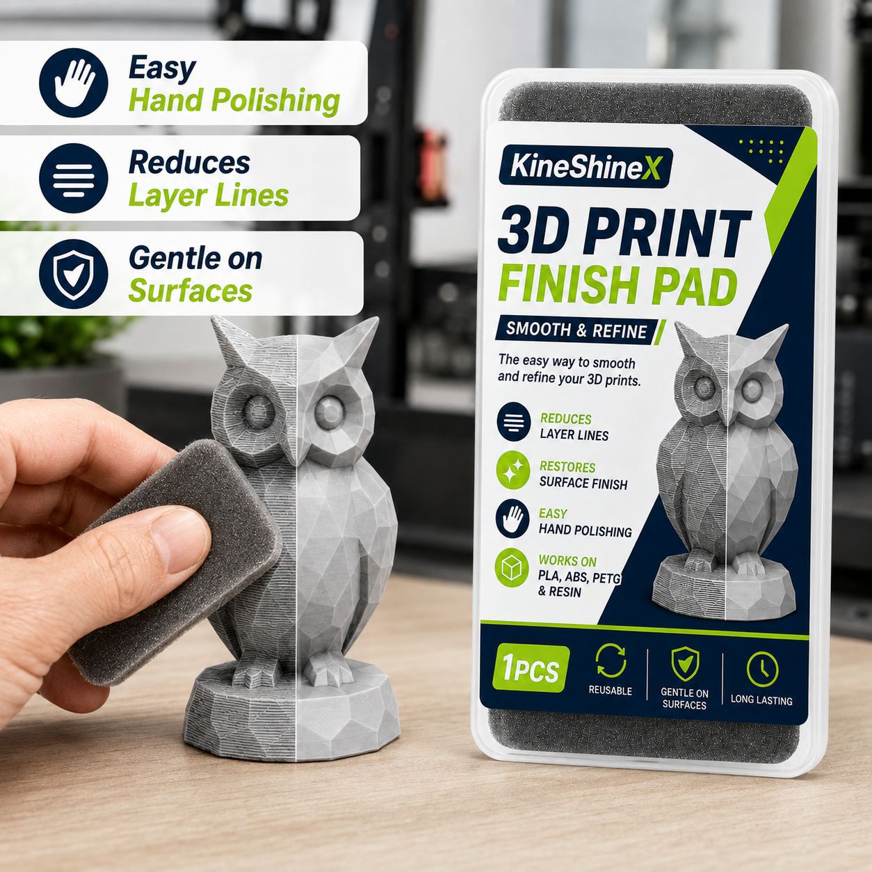 3D Print Finishing Pad, Reusab - огляд і ціна 3D Printing Bambu Lab