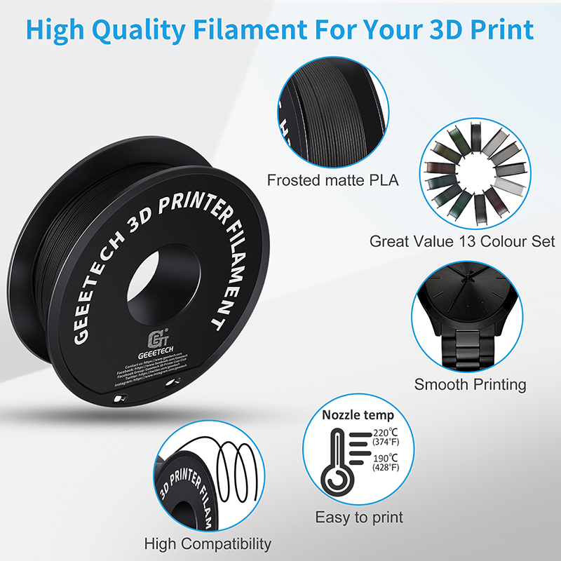 Geeetech 3D Printer Filament M - огляд і ціна 3D Printing Nylon