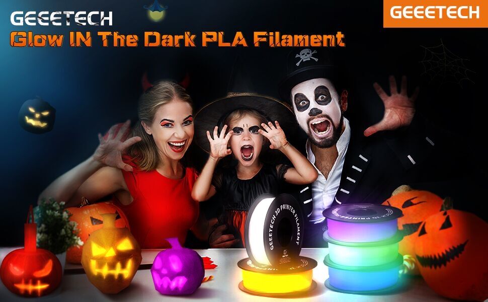 GEEETECH Glow PLA 1.75mm 1kg G - огляд і ціна 3D Printing Nylon