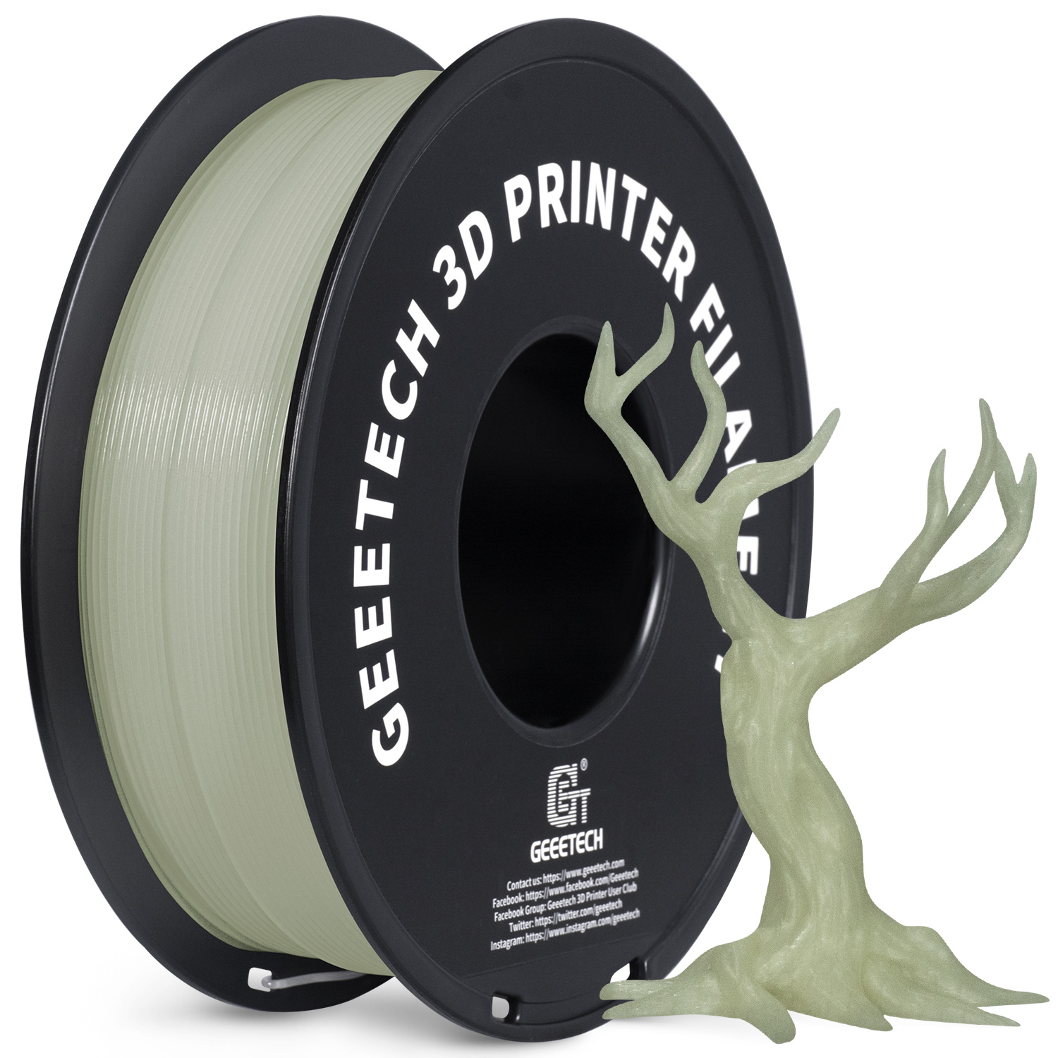 GEEETECH Luminous PLA Filament - огляд і ціна 3D Printing Nylon
